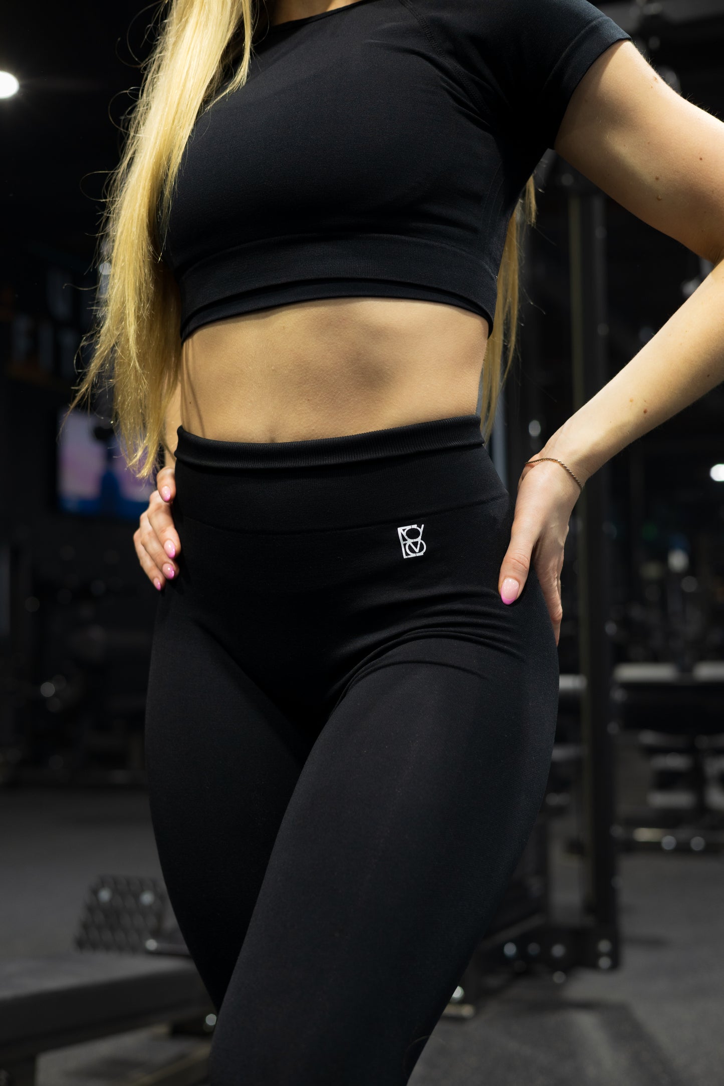 Power Seamless Legging- Blackout