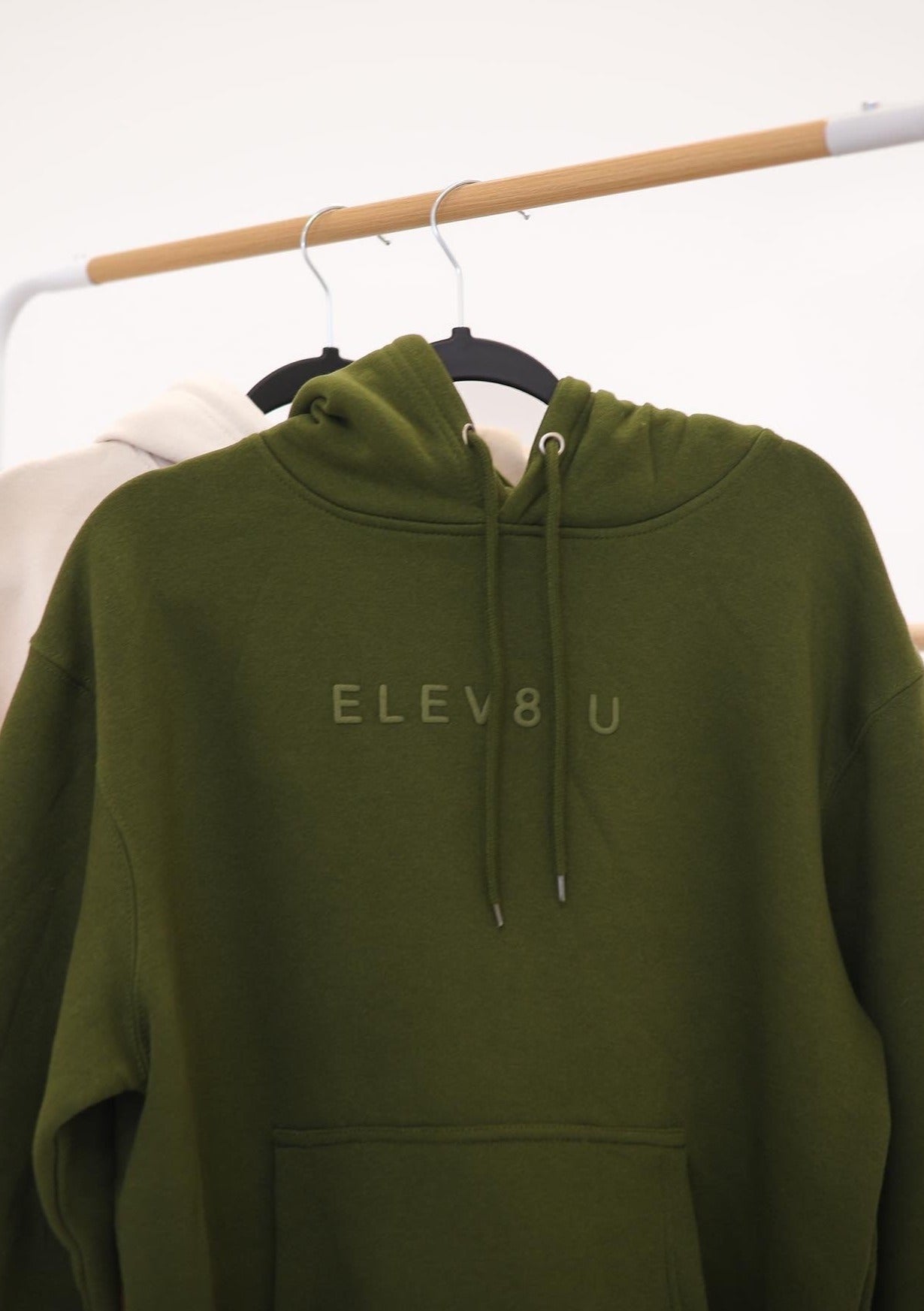 Dark Olive Hoodie, soft, and comfortable