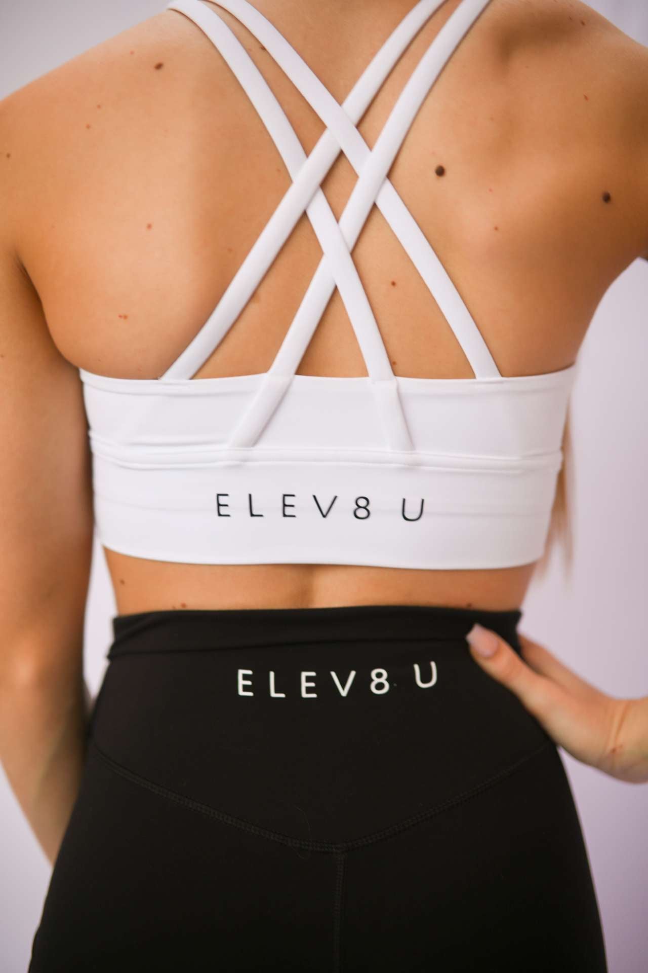 Evolve Sports Bra- Pure White