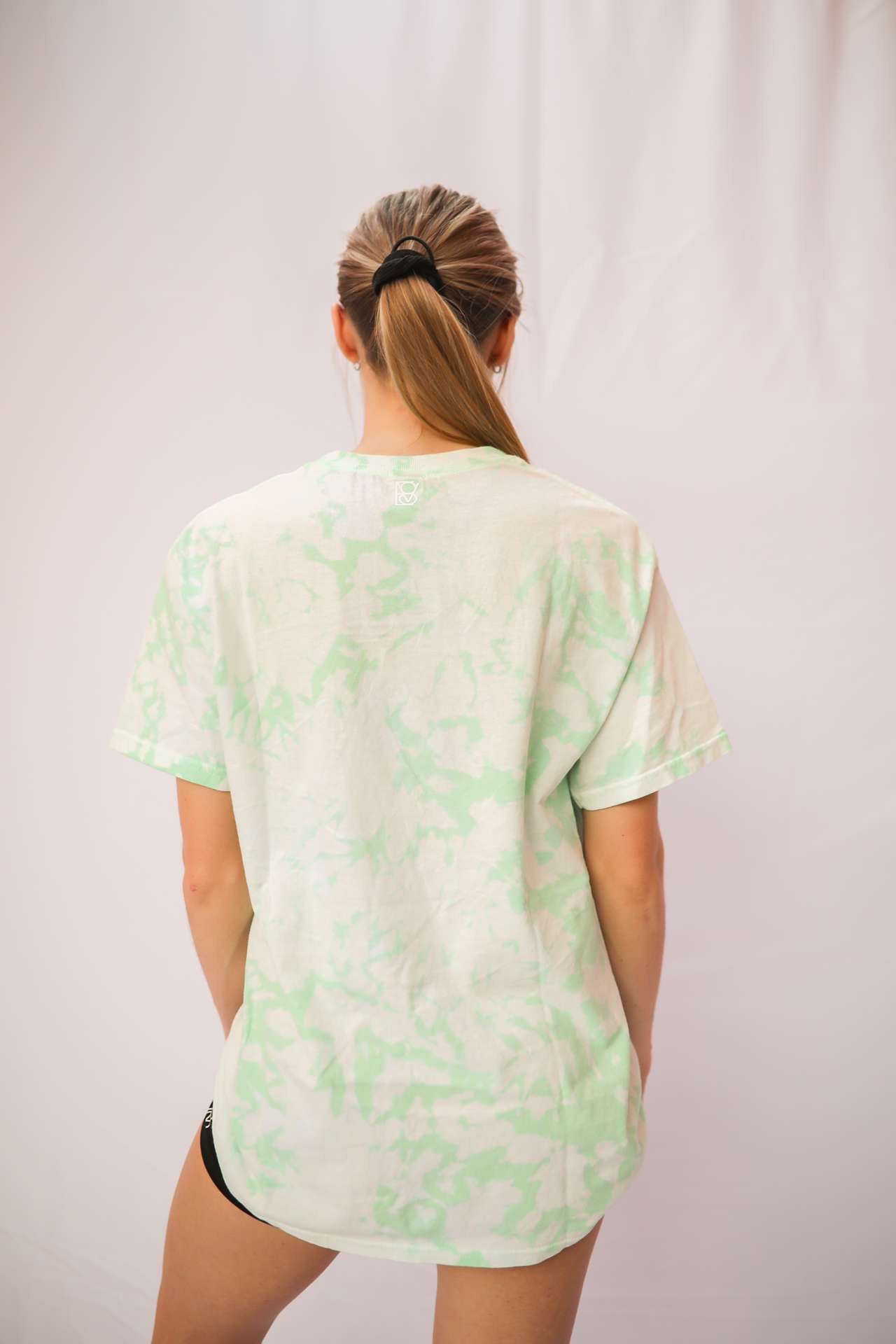 The Classic Bleached Tee- Mint