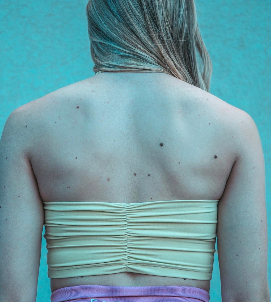 The Limeade Halter Sports Bra